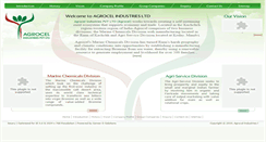 Desktop Screenshot of agrocel.co.in